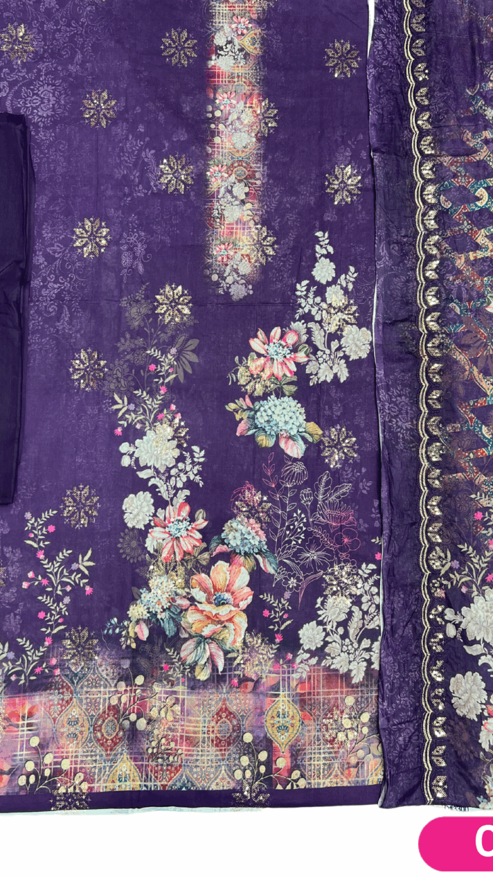 Unstitched Three Piece 072432