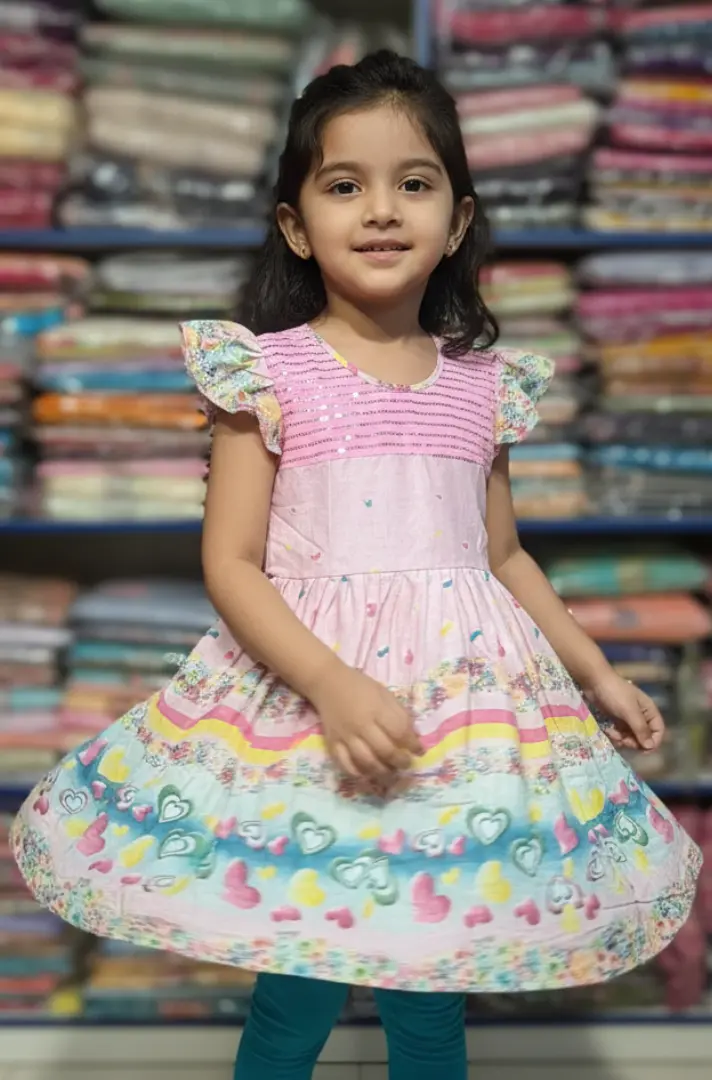 Digital Flower Frock